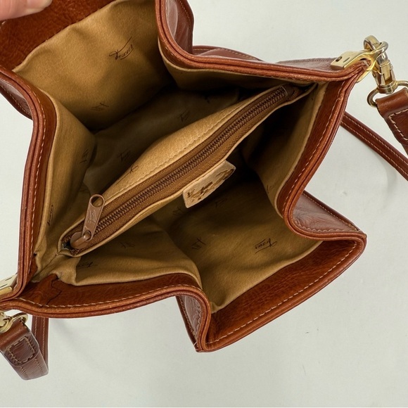 Texier France Premium Leather Bucket Bag Crossbody